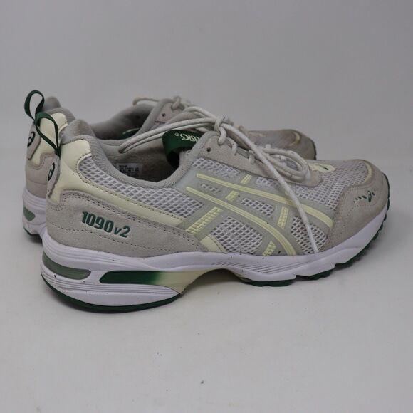 ASICS GEL 1090v2 Sneakers 1202A383 White Grey Shoes Gym Running Size 8.5 - Picture 4 of 5